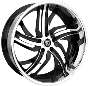 LF-724 - Custom - Chrome and Black finish.