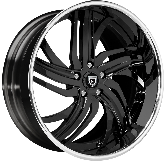 LF-724 – Custom – Chrome and Black finish. (2)