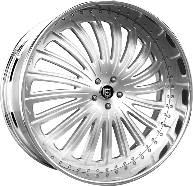 LF-728 – Brushed Face with Chrome Lip