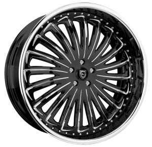 LF-728 - Custom - Chrome and Black finish