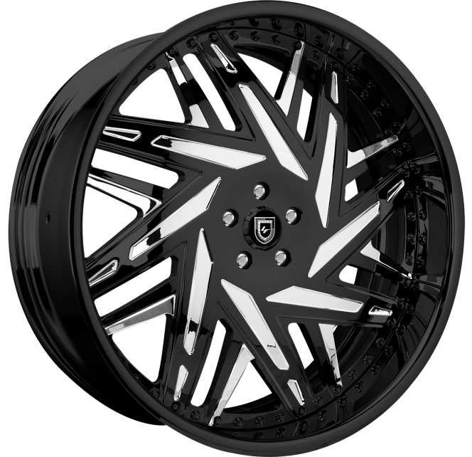 LF-730 – Custom – Chrome and Black finish