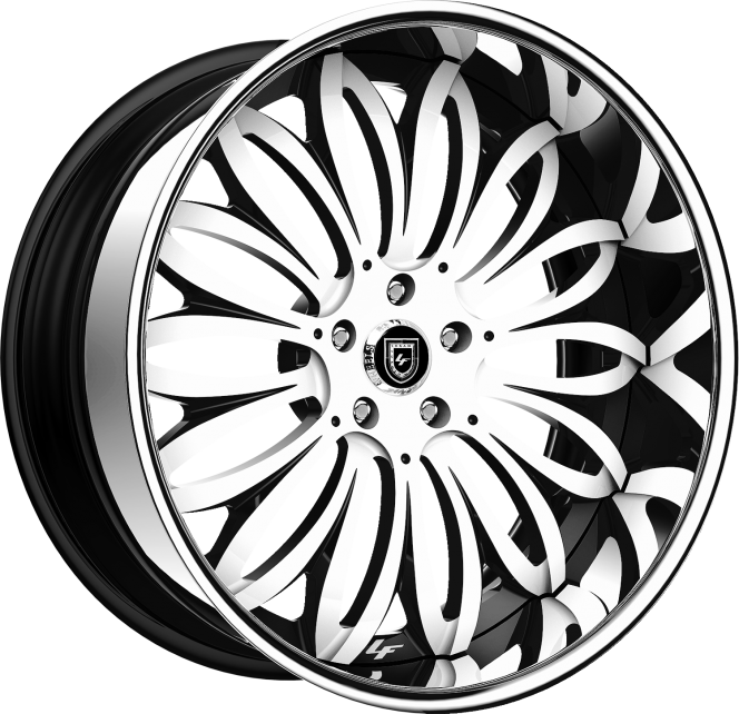 LF-731 – Custom – White and Black finish