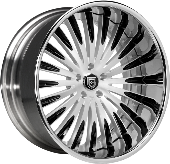 LF-734 – Brushed Face with Black Accents