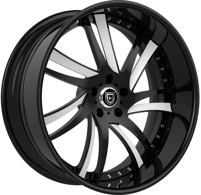 LF-736 – Custom – Black and Grey finish