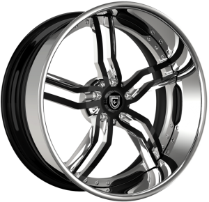 LF-737 - Custom - Chrome and Black finish