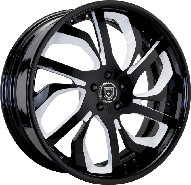 LF-738 – Custom – White and Black finish