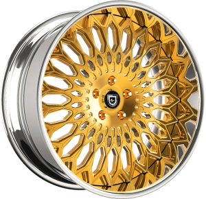 LF-742 - Custom - Chrome and Gold finish