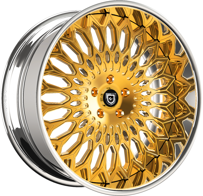 LF-742 – Custom – Chrome and Gold finish