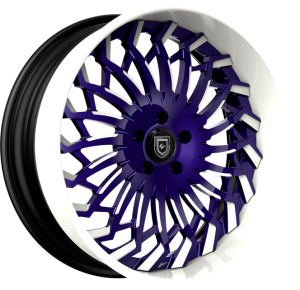 LF-743 - Custom - Purple and White finish