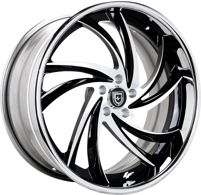 LF-744 – Brushed Face with Chrome Lip