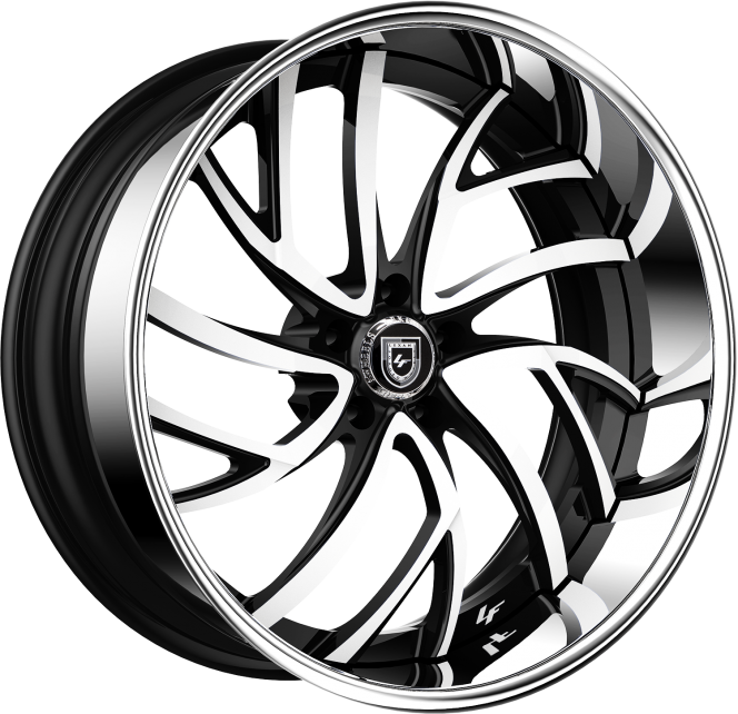 LF-745 – Custom – Black and White finish