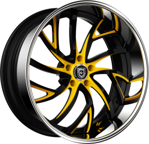 LF-745 - Custom - Black and Yellow finish