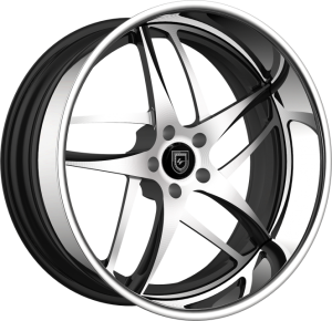 LF-746 - Brushed Face with Chrome Lip