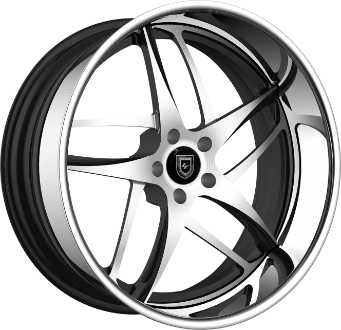 LF-746 – Brushed Face with Chrome Lip