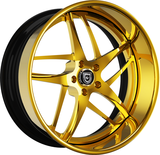 LF-746 – Custom – Black and gold finish