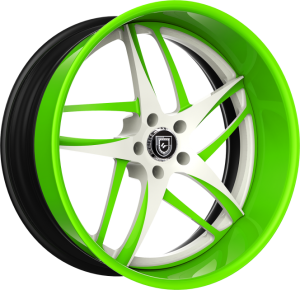 LF-746 - Custom - White and green finish