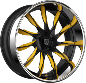 LF-747 - Custom - Black and yellow finish