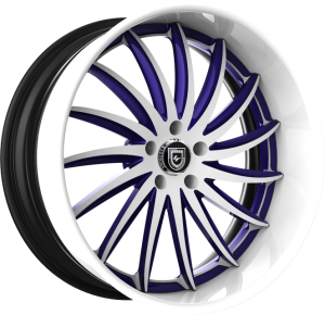 LF-748 - Custom - Purple and white finish