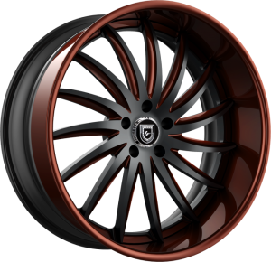 LF-748 - Custom - black and brown finish