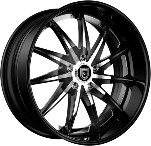 LF-751 - Custom - Black and Chrome Finish