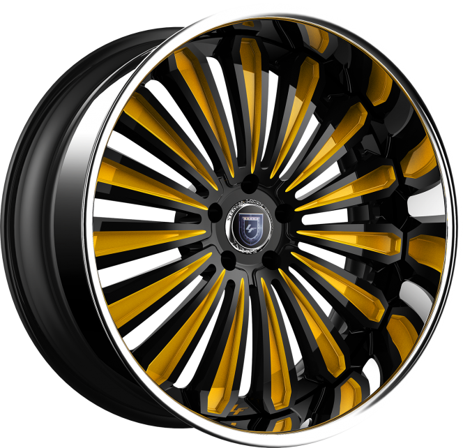 LF-757 – Custom – Black and Yellow Finish