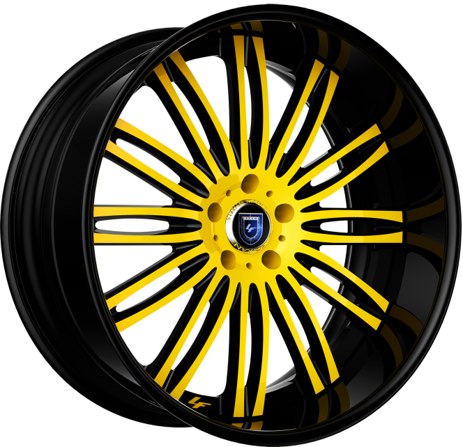 LF-758 – Custom – Black and Yellow Finish