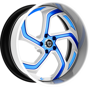 LF-761 - Custom - White with Blue Accents