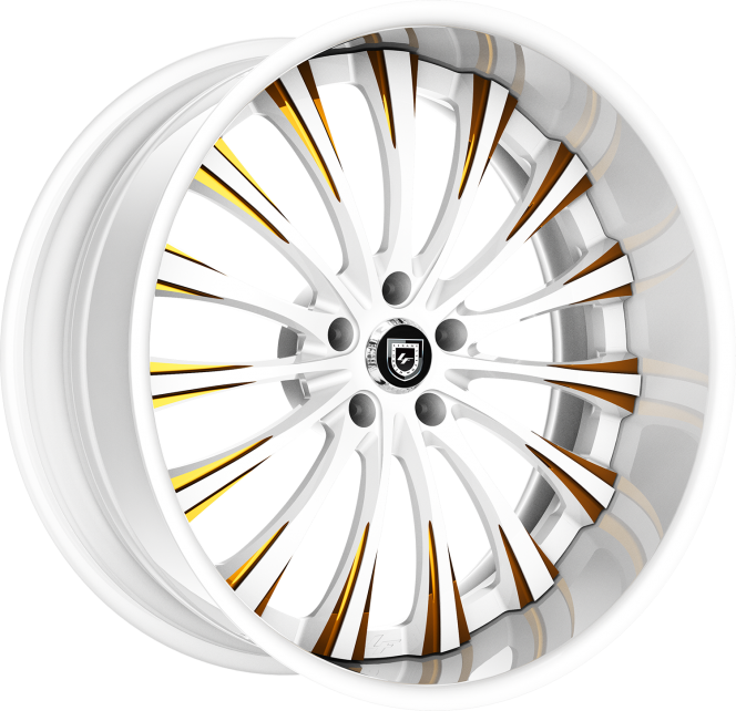 LF-762 – Custom – White with Gold Accents