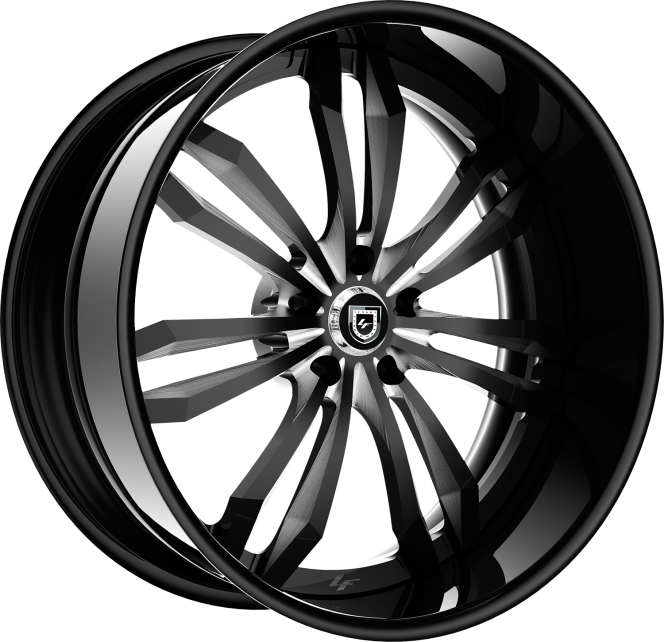 LF-763 – Custom – Black with Brushed Accents