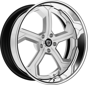 LF-764 - Custom - Brushed with Chrome Lip