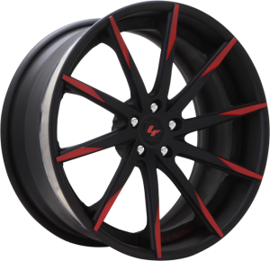 LZ-101 - Custom - flat black and red finish