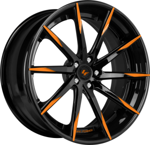 LZ-101 - Optional Gloss black with orange tips