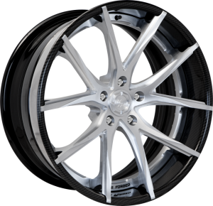 LZ-102 - Custom - Brushed and Carbon Fiber finish