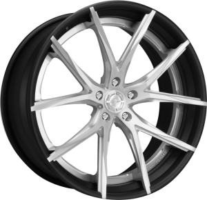 LZ-102 - Custom - Brushed and black finish