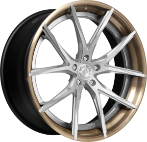 LZ-102 - Custom - Brushed and bronze finish