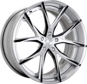 LZ-102 - Custom - Brushed with Gloss Black Tips