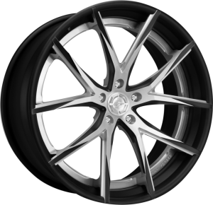 LZ-102 - Gloss BlackMachined Face