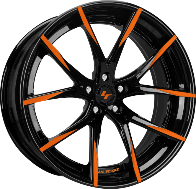 LZ-102 – Optional Gloss black with orange tips
