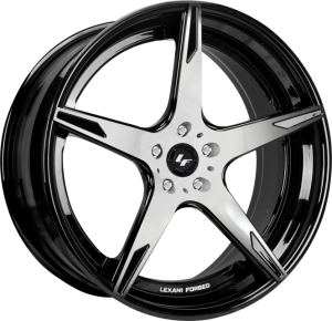 LZ-103 - Brushed and Gloss Black