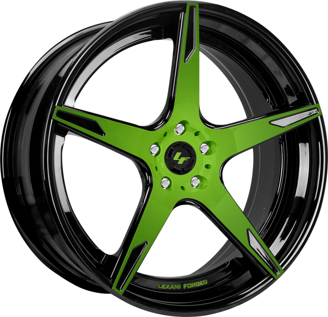 LZ-103 – Custom – black and green finish