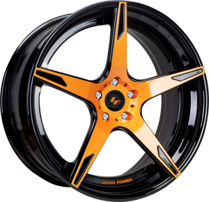 LZ-103 - Optional orange faceblack accents with black lip