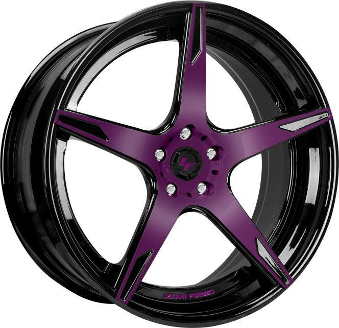 LZ-103 – Optional purple faceblack accents with black lip