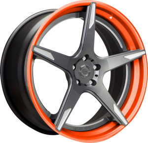 LZ-103 - Optional silver accents with tinted orange lip