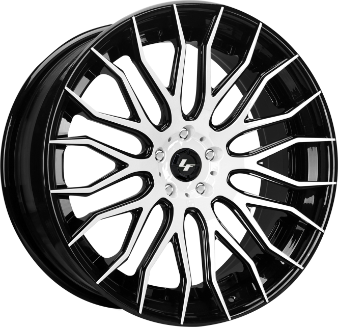 LZ-104 – Custom – white and black finish