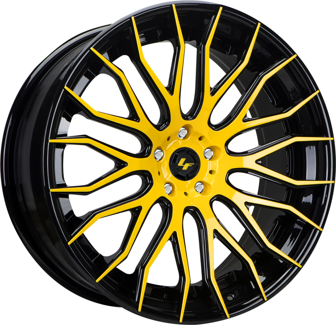 LZ-104 – Custom – yellow and black finish