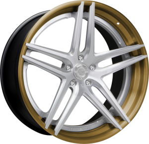 LZ-105 - Custom - tinted gold and brushed finish