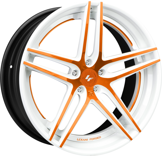 LZ-105 – Optional orangewhite Accents with a white Lip