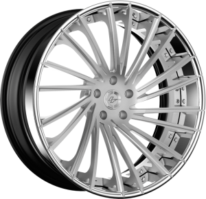 LZ-119 - CUSTOM - BRUSHED AND CHROME FINISH