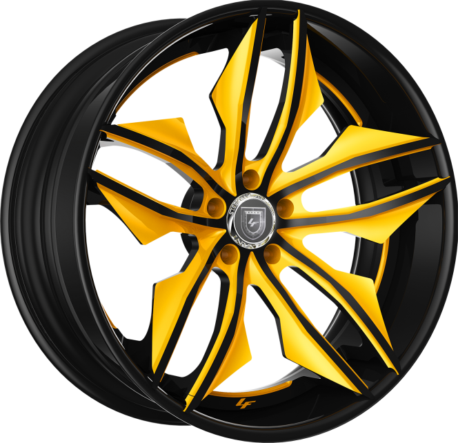 LZ-754 – Custom Black and Yellow Finish