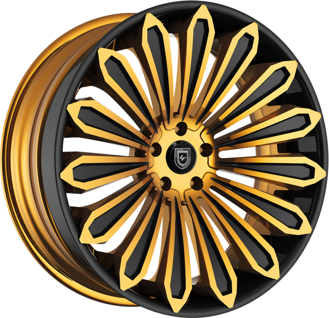 LZ-757 – Custom – Black and Gold Finish